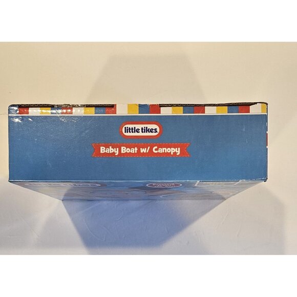 Little Tikes Baby Boat with Canopy, Pool Float, 18 Months - 4 Years - Picture 2 of 4